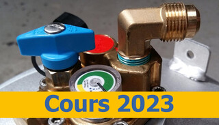 Cours «Montage de réservoirs-bouteilles à gaz refillable»